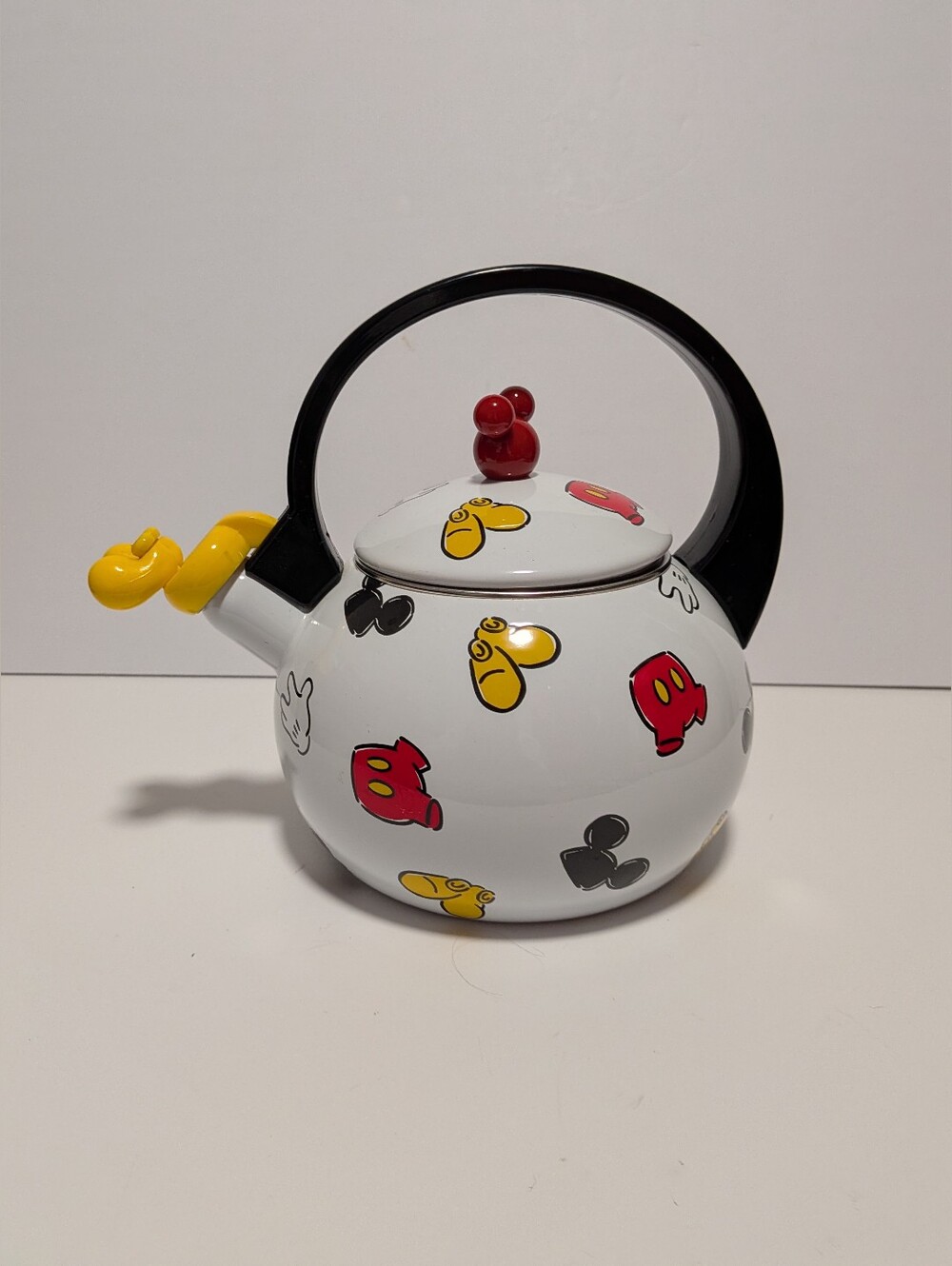 RARE Vintage Disney Mickey Mouse Body Parts Tea Kettle Teapot